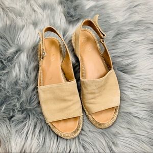 Franco Sarto slingback espadrille
